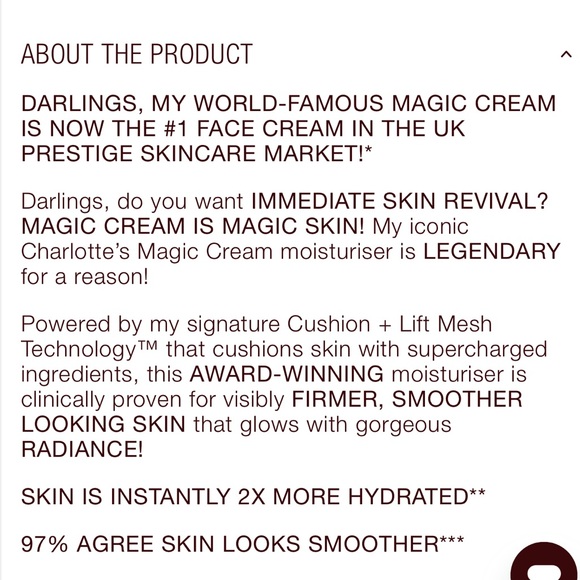 Charlotte Tilbury ‘1.6 Oz’ Magic Cream Moisturizer with Hyaluronic Acid - Picture 15 of 16